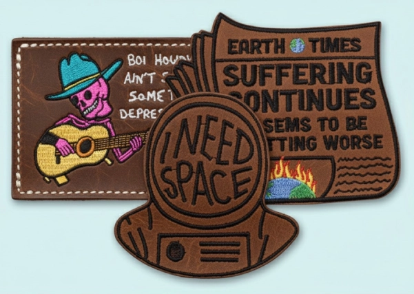 Leather Patches Design
