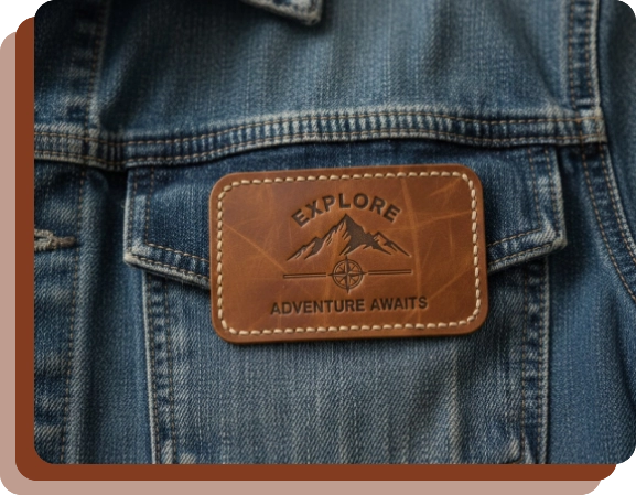 Leather Patches Made